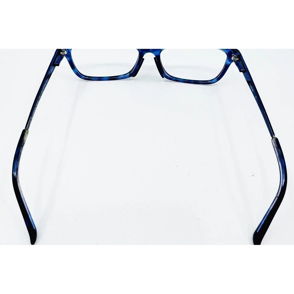Bebe Eyeglass Frames Womens Blue Tortoise Crystal Accents BB5128 52-16-135
